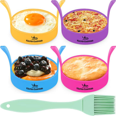 Egg and Pancake Rings for Stovetop Cooking