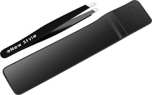Slant-Tip Tweezers (10-Pack) – Professional Stainless Steel Eyebrow and Facial Hair Tweezers in Separate Sleeves for Expert Precision Personal Care