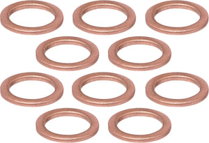 Copper Washer/Gasket for Mag Plug MP121522 Magnetic Oil Drain Plug and BMW Oil Drain Plugs (10-Pack)