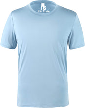 New Style Premium Moisture-Wicking All-Sport Short-Sleeve T-Shirt Sky Blue